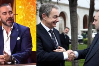 Víctor de Aldama, José Luis Rodríguez Zapatero y José Luis Ábalos.