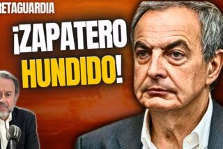¡Zapatero hundido! ¡Sabe que será el siguiente en caer!