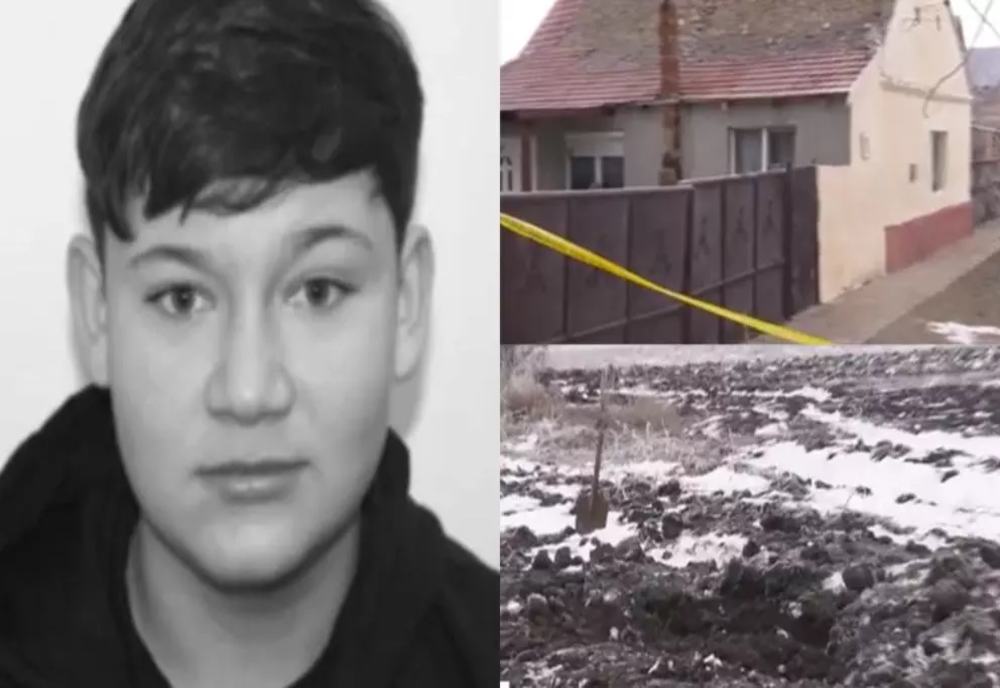 Mario, băiatul de 13 ani ucis de alți doi adolescenți, a fost înmormântat. Tatăl, adus din penitenciar sub escortă, forțe de ordine mobilizate la Cenei - VIDEO