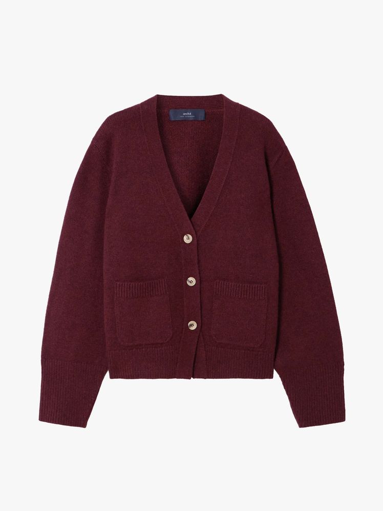 15-5 Image may contain: Clothing, Knitwear, Sweater, Cardigan, Coat, and Jacket