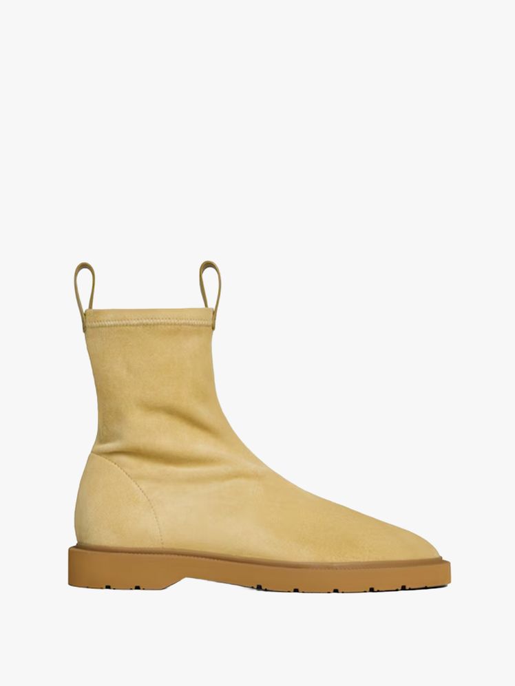 3-19 Image may contain: Clothing, Footwear, Shoe, Suede, and Boot