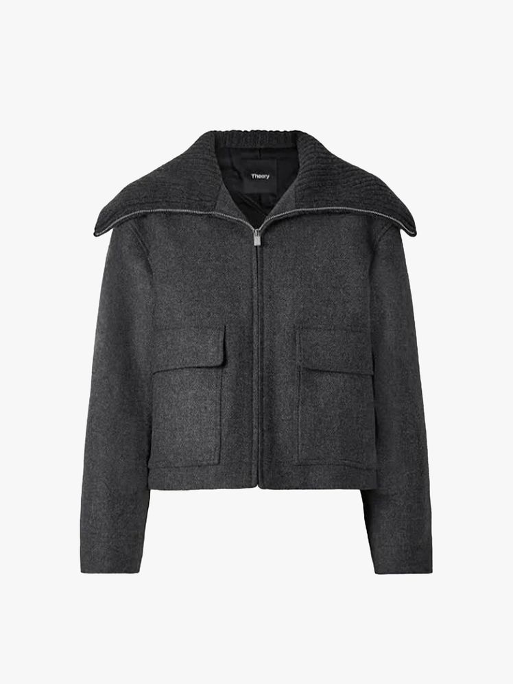 38-1 Image may contain: Clothing, Coat, Jacket, and Fleece