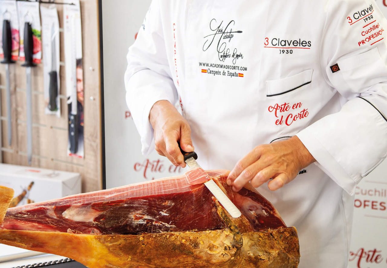 Cómo cortar jamón