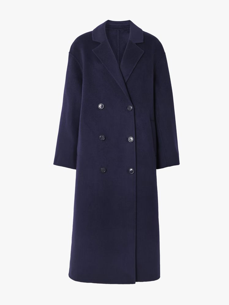 50-1 Image may contain: Clothing, Coat, Overcoat, and Trench Coat