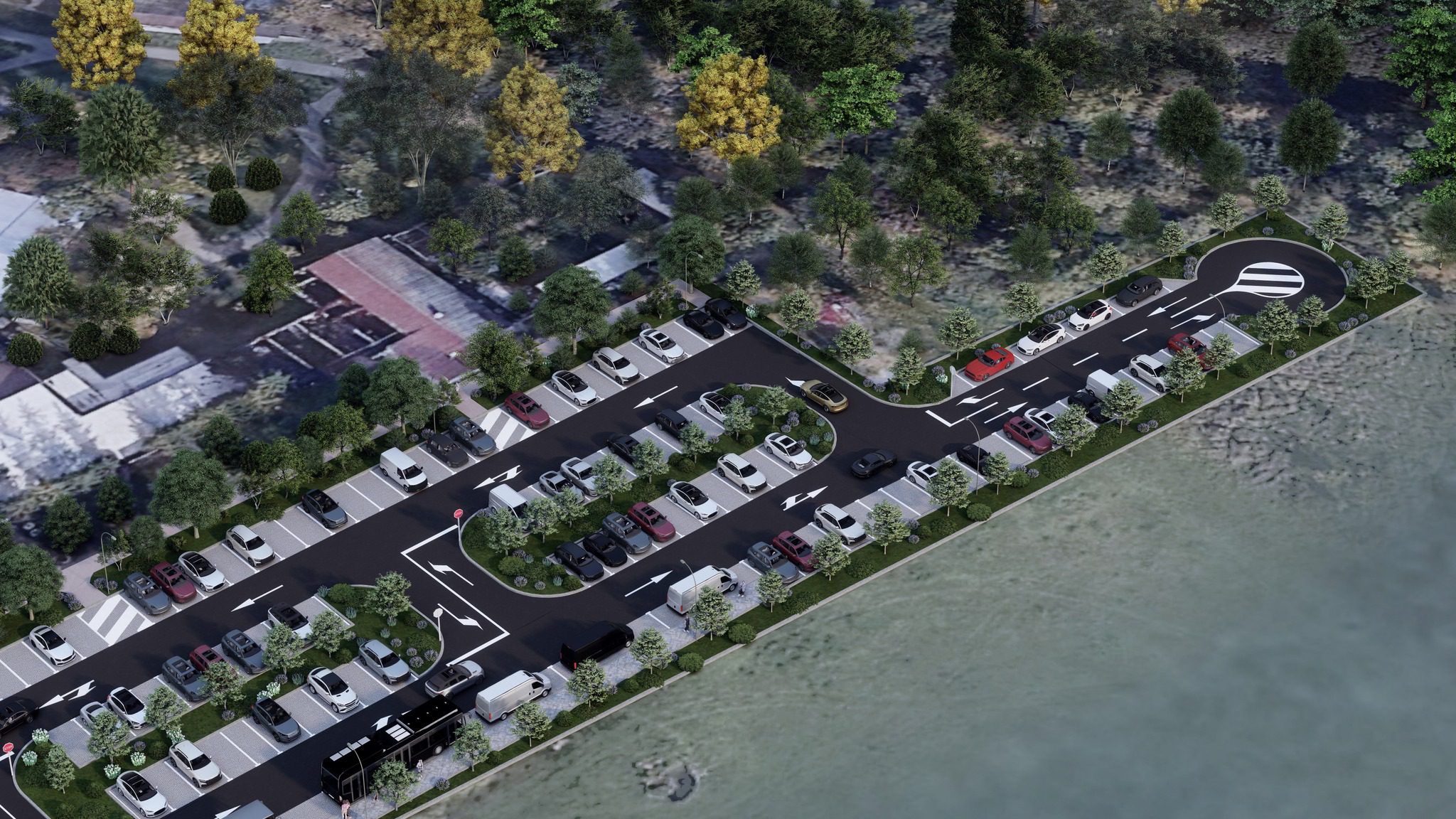 Președintele Șoldan anunță că parcarea de la Cetatea de Scaun a Sucevei intră în modernizare. Vor fi amenajate 133 de locuri de parcare dar și zone verzi (foto)