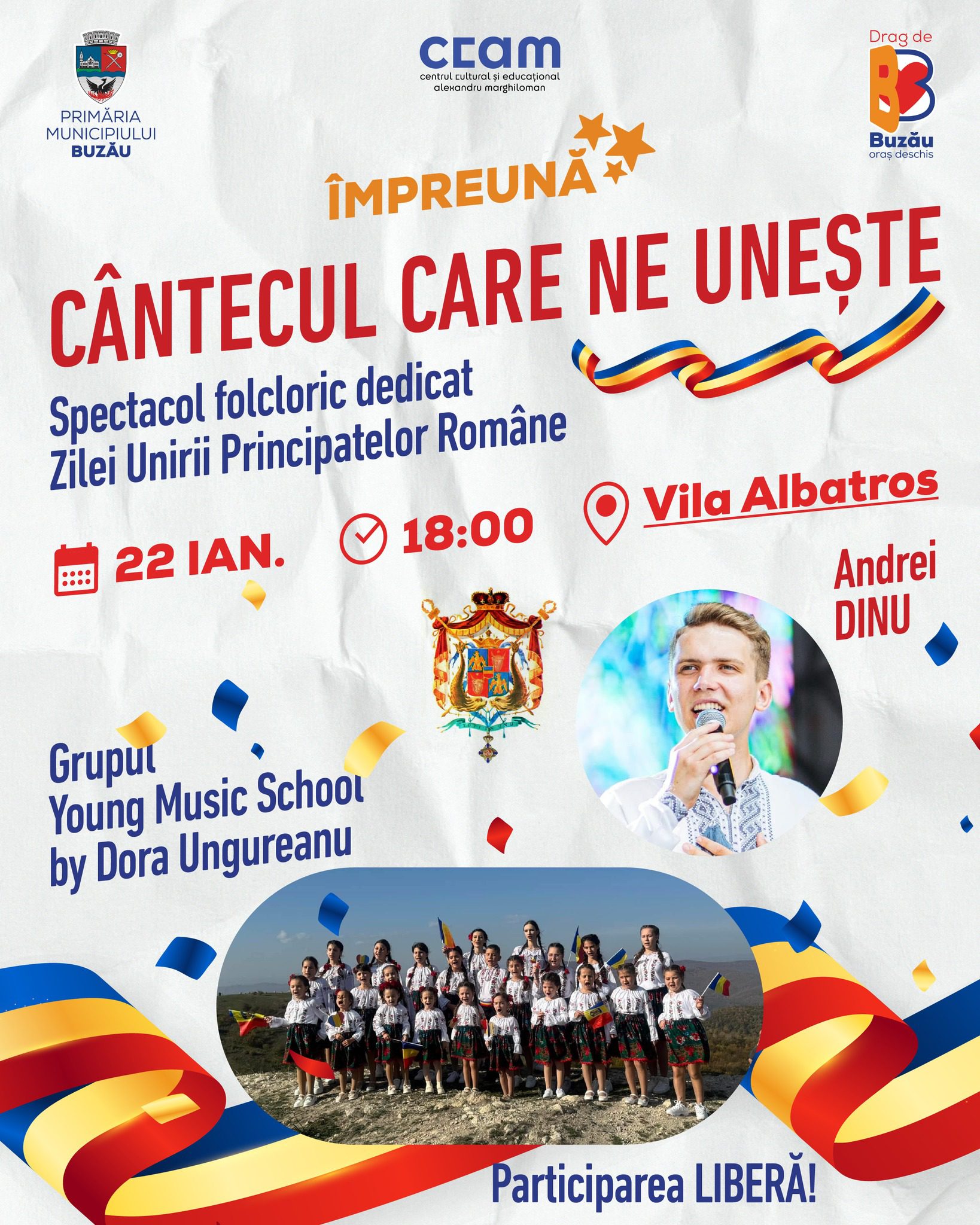 CÂNTECUL CARE NE UNEȘTE!