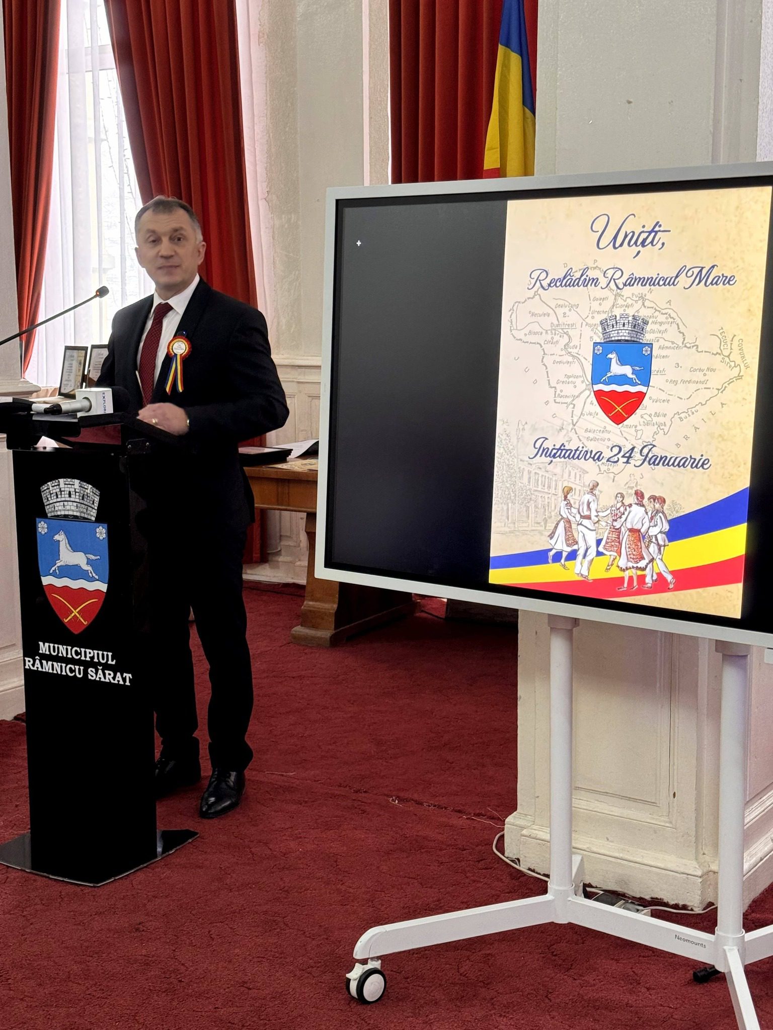 Sorin Cîrjan: “Sus, Râmnicul Mare!”