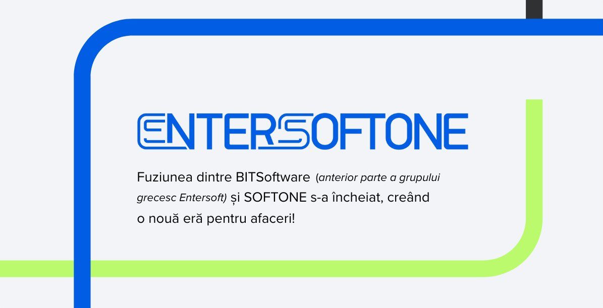 BITSoftware devine ENTERSOFTONE în urma fuziunii cu SOFTONE România