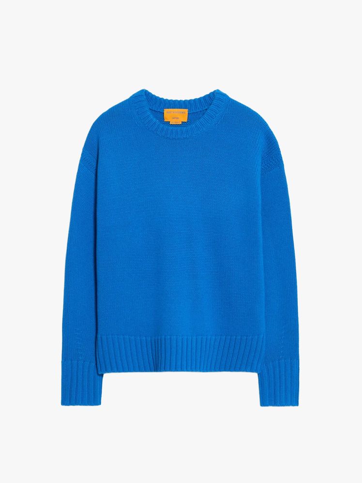 9-8 Image may contain: Clothing, Knitwear, Sweater, and Sweatshirt