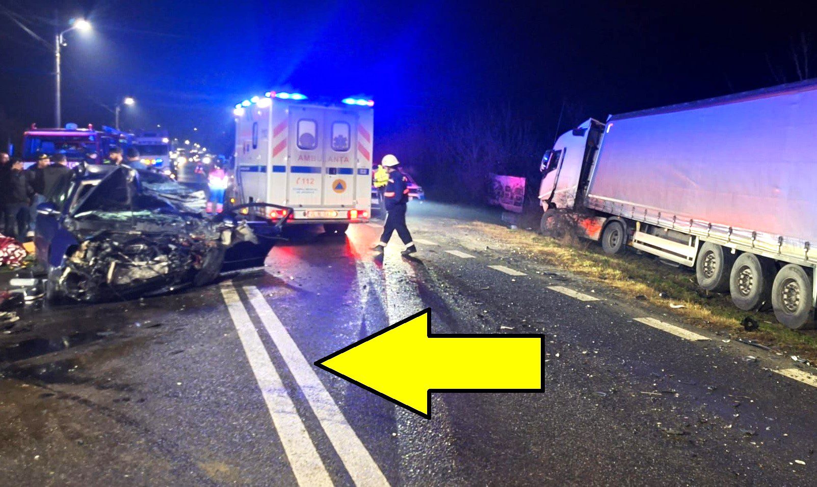 FOTO. Șoferul decedat pe DN7 la Călimănești avea 19 ani. DEPĂȘEA pe linie dublă continuă în momentul impactului – Gazeta Vâlceană