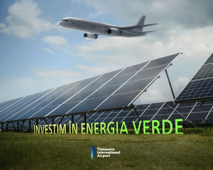 Aeroportul din Timișoara își face propriul parc fotovoltaic de 7 MW, investiție de aproape 69 de milioane de lei