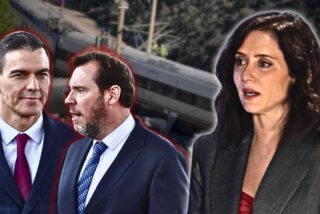 Pedro Sánchez, Óscar Puente e Isabel Díaz Ayuso