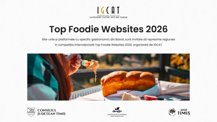 Banatul intră în competiția Top Foodie Websites 2026-1 Banatul intră în competiția Top Foodie Websites 2026-1