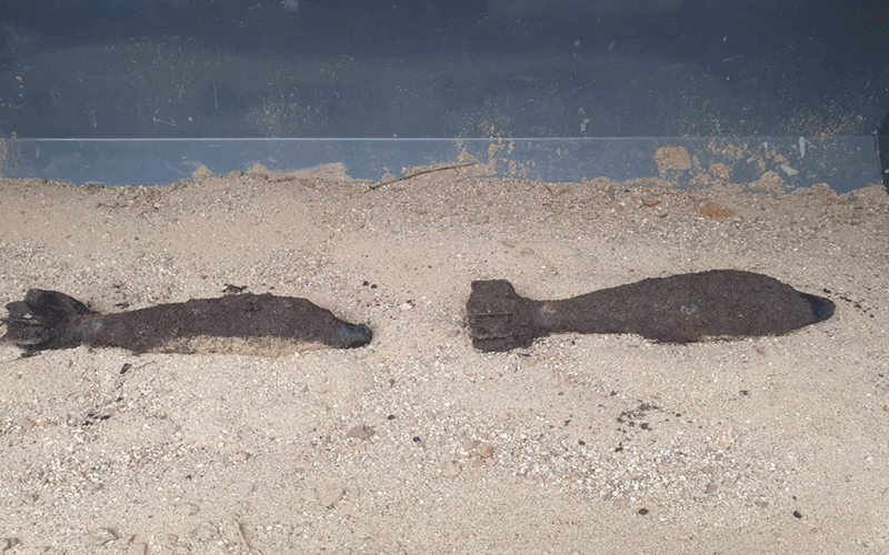 Bombe din cel de-al Doilea Război Mondial, descoperite într-un oraș din vestul țării! Au intervenit pirotehniștii