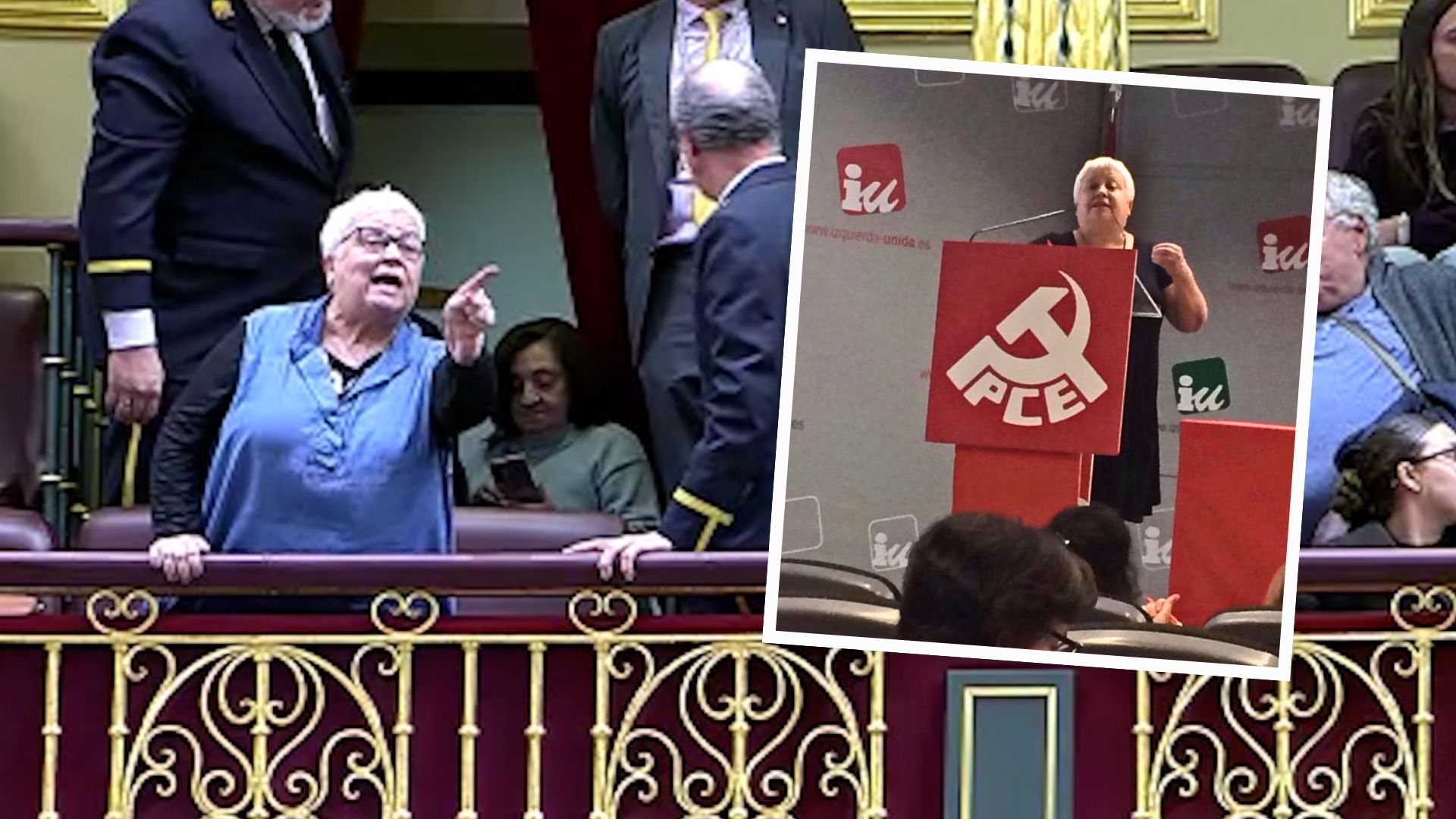 ¡Cazados! El PSOE coloca a una ‘Charo’ en el Congreso para insultar a la oposición
