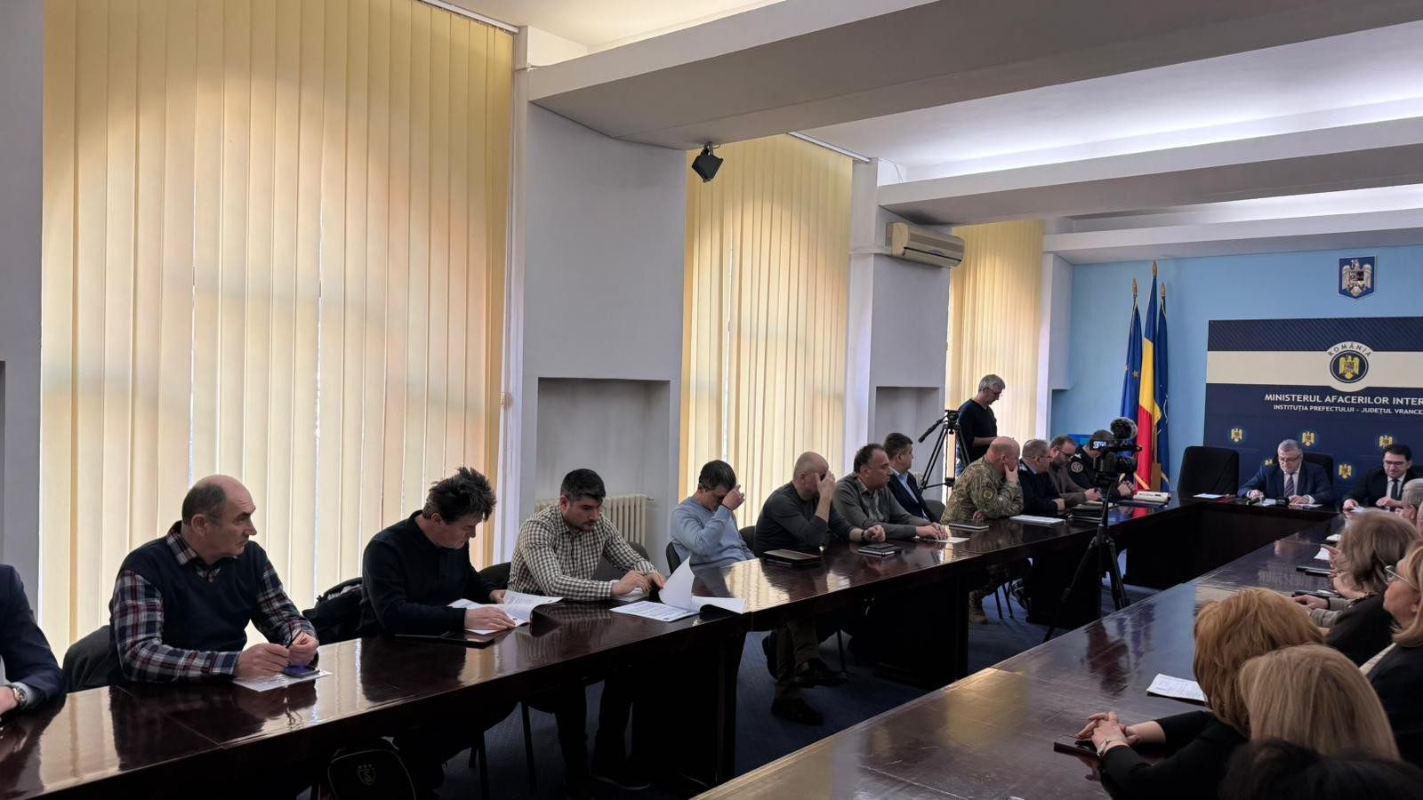 FOTO! Prefectul Marius Iorga: Fiecare decizie luată în cadrul Colegiului Prefectural trebuie să se reflecte în viața de zi cu zi a vrâncenilor