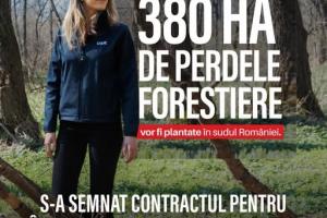 Se planteaza perdele forestiere, latime de minim 30 de metri, de-a lungul drumurilor DN65A, DN65E și DN6