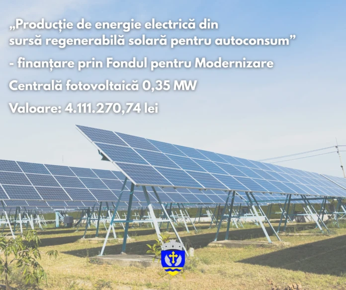 Ghiroda semnează un contract de finanțare pentru o centrală fotovoltaică destinată autoconsumului Ghiroda semnează un contract de finanțare pentru o centrală fotovoltaică destinată autoconsumului