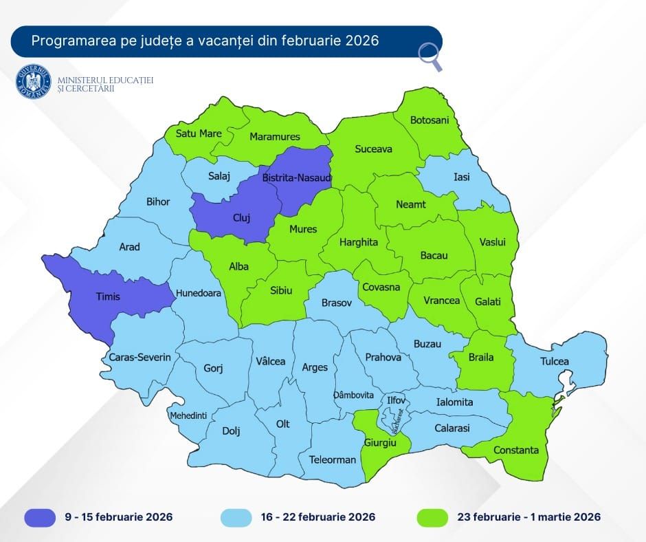 VACANȚA DE SCHI PENTRU ELEVI, ORGANIZATĂ DIFERIT