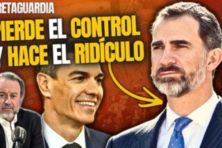 Felipe VI pierde el control y hace el ridículo en Estrasburgo al gusto de Sánchez