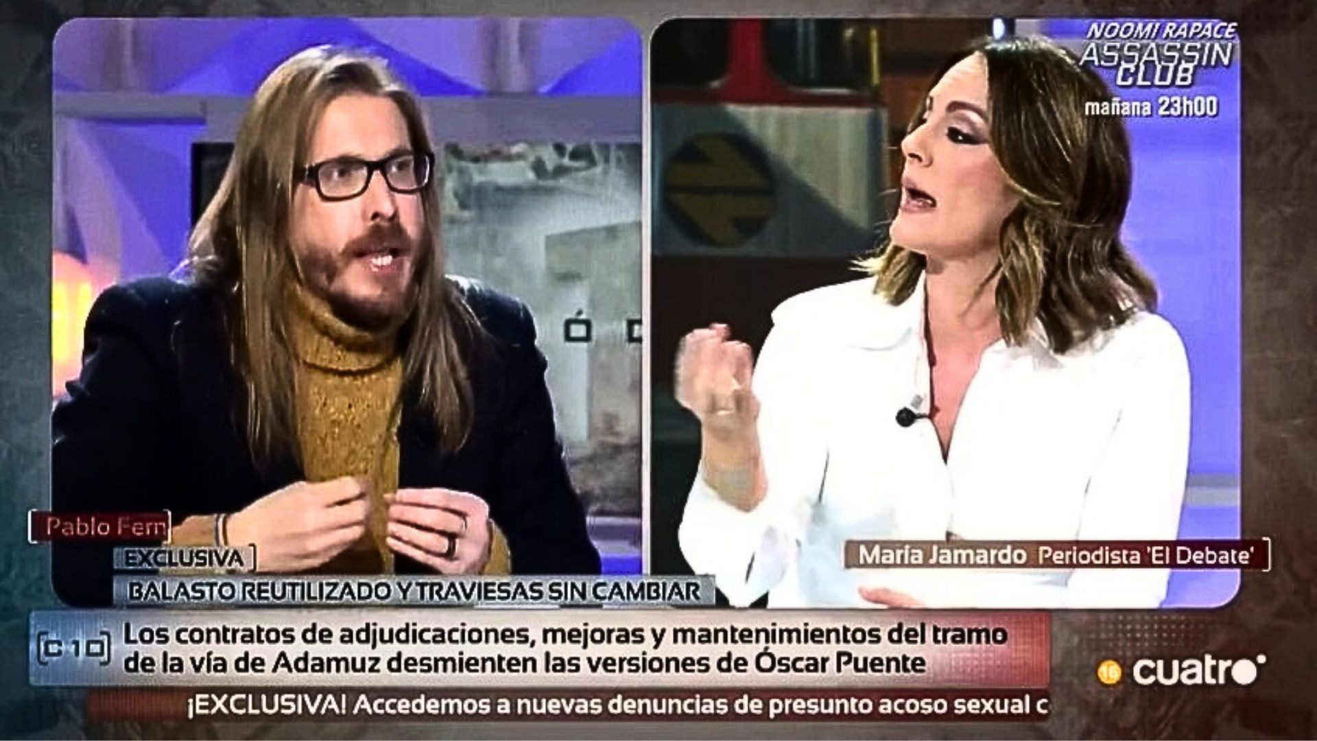 Pablo Fernández y María Jamardo