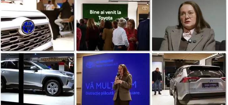 Toyota – marca de mașini numărul 1 în lume. Edit Târcolea, General Manager Toyota România: Suntem singurii care acoperim toate motorizările și toate clasele. VIDEO
