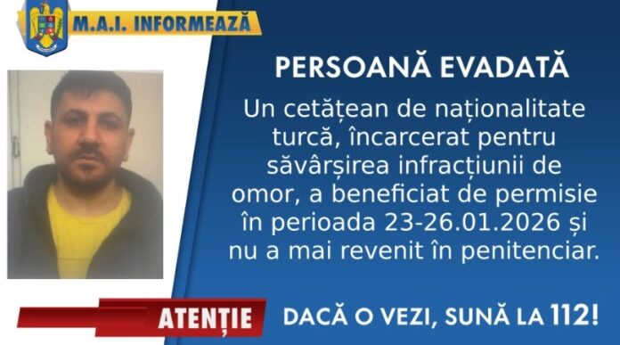 Turc IPJ puscarie penitenciar 26.01