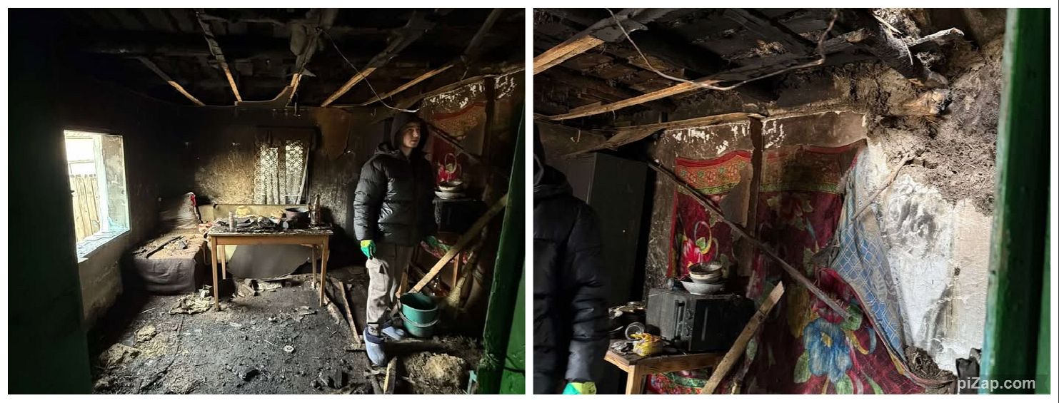 Sprijin umanitar în Vrancea: Casă mistuită de flăcări în primele ore ale noului an la Măicănești, o familie cere ajutorul comunității