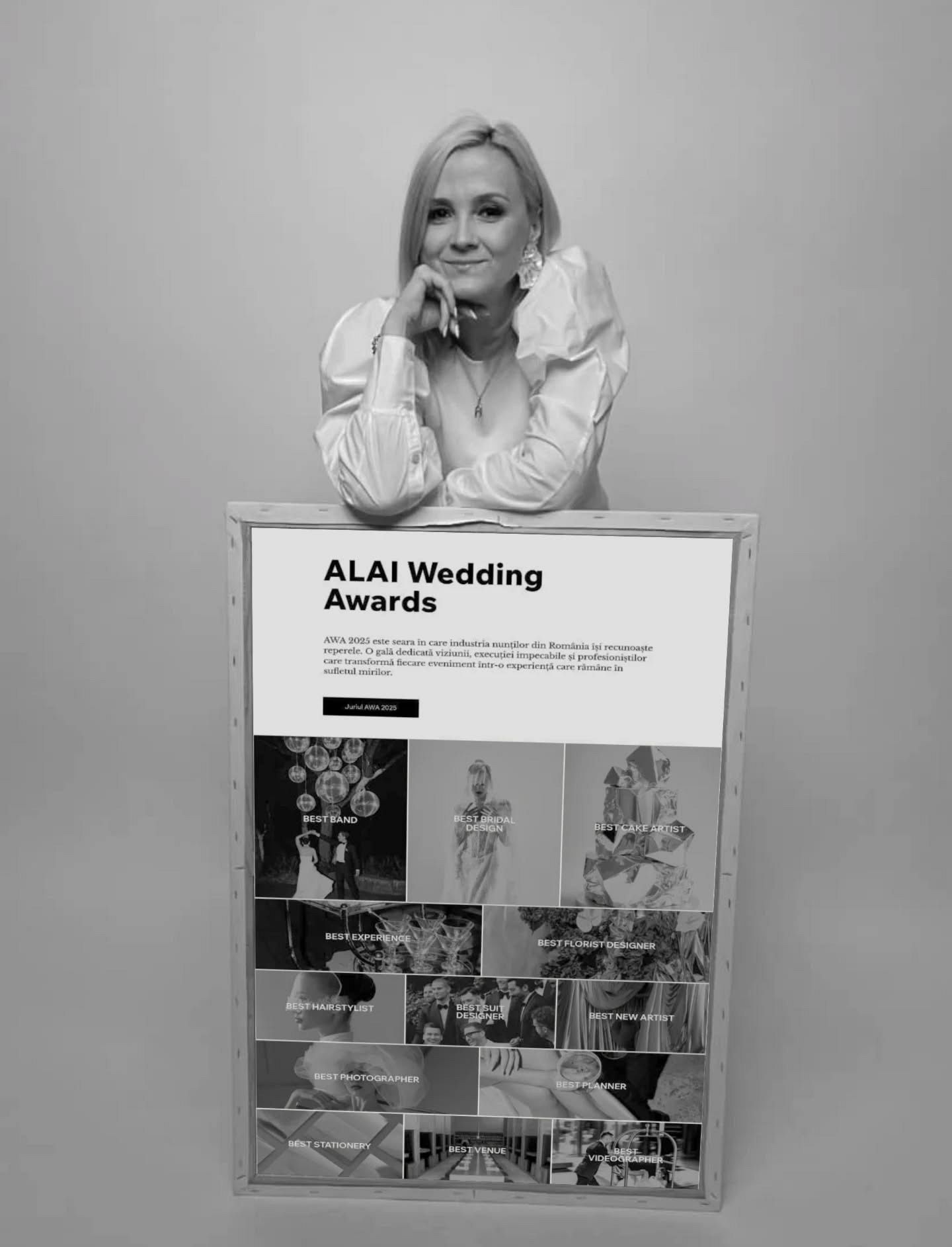 Focșani pe harta excelenței în industria nunților: Andra Noană, aleasă președintă de juriu la „Alai Wedding Awards” 2026