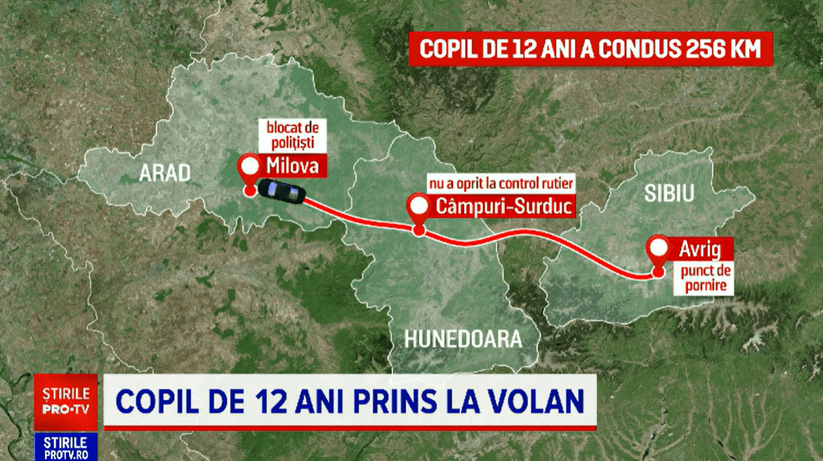 Un copil de 12 ani, urmărire ca în filme pe șosele: lecția dură despre educație și siguranță rutieră, relevantă și pentru Vrancea