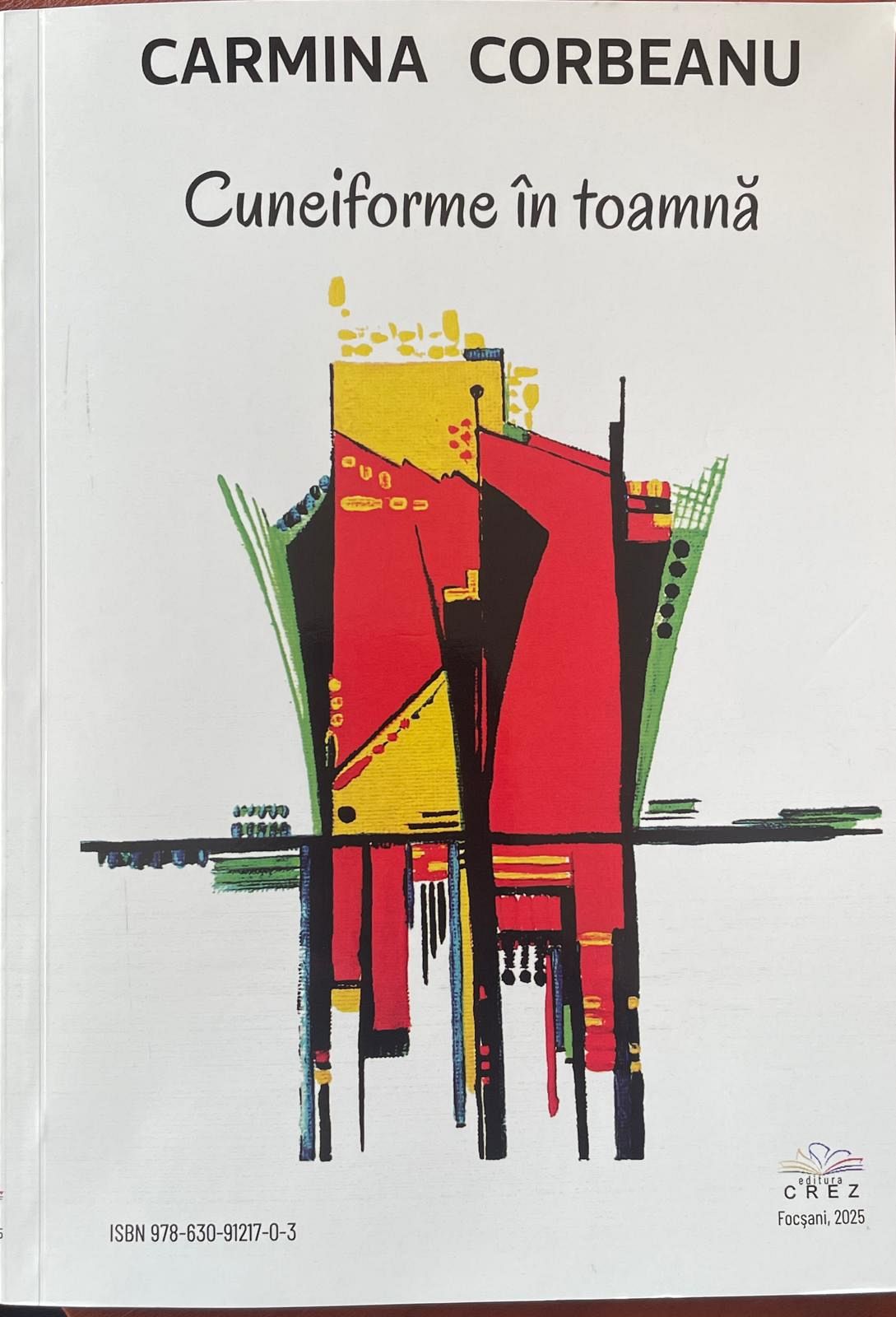 Foto | Vrancea literară: profesoara Carmina Corbeanu și-a lansat volumul de poezie „Cuneiforme în toamnă”, la Focșani