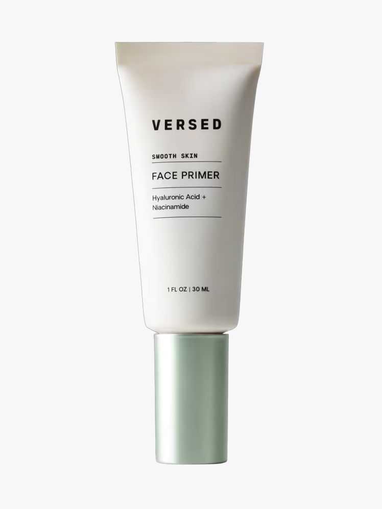 Versed Smooth Skin Face Primer in branded tube component on a light gray background
