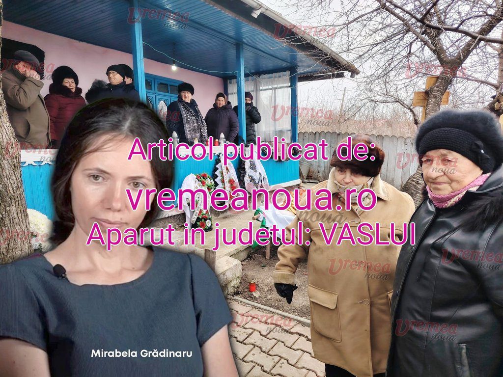 Soția președintelui Nicușor Dan a venit la Zăpodeni, la înmormântarea bunicii Tița