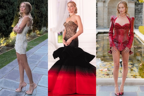 1435968-7 Margot Robbie Wuthering Heights press tour