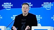 Elon Musk attends the Annual Meeting of the World Economic Forum in Davos, Switzerland, Thursday, Jan. 22, 2026.