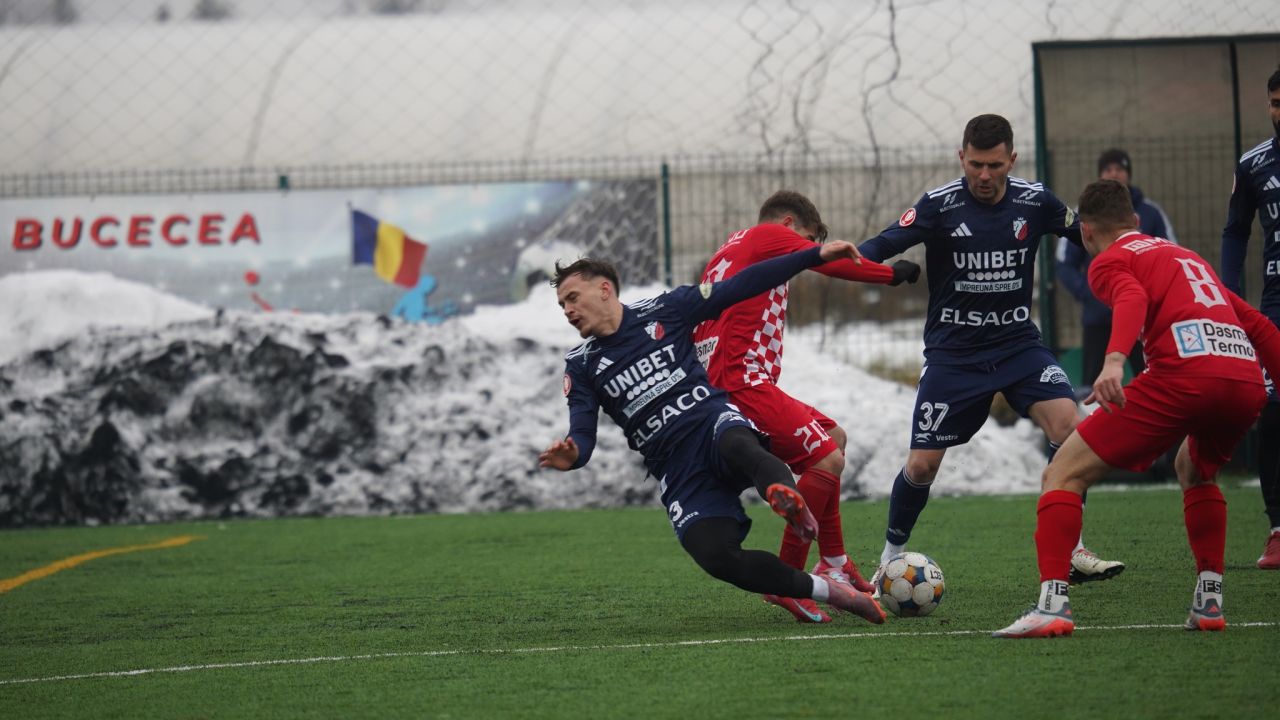 Fotbal. Victorie de palmares pentru Cetatea Suceava în fața echipei FC Botoșani