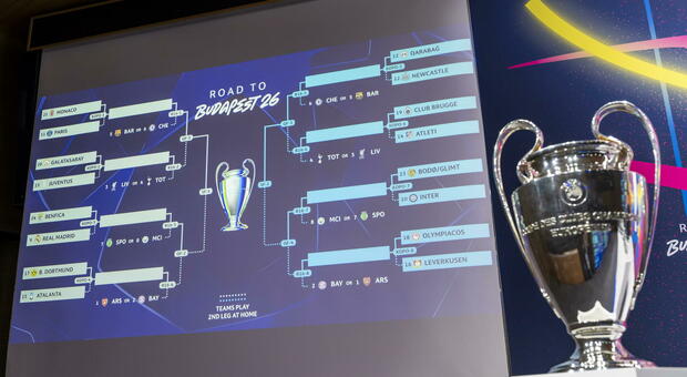 Sorteggi Champions League, le avversarie ai playoff di Inter, Juventus e Atalanta. Orario e dove vederli in tv