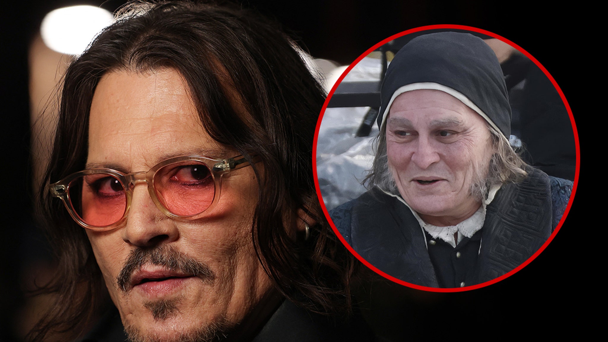 Johnny Depp Looks Unrecognizable on Set of New ‘A Christmas Carol’