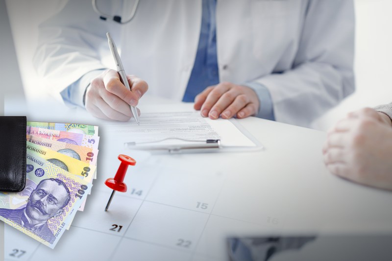 concediu-medical-100 Concediu medical, imagine ilustrativă. Foto: Dreamstime, Shutterstock. Colaj: Ion Mateș / HotNews