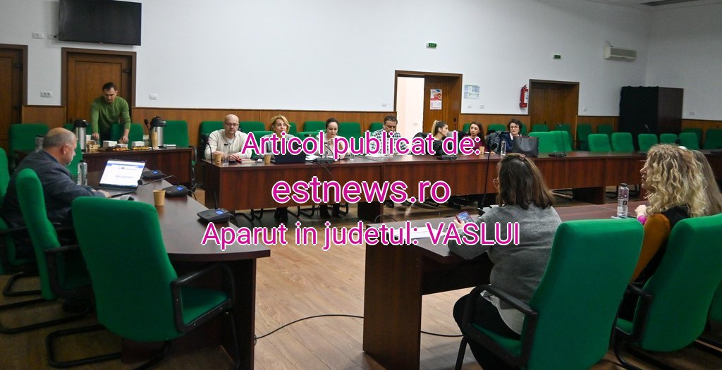 Consultări extinse la Consiliul Județean Vaslui pentru modernizarea serviciilor sociale din județ