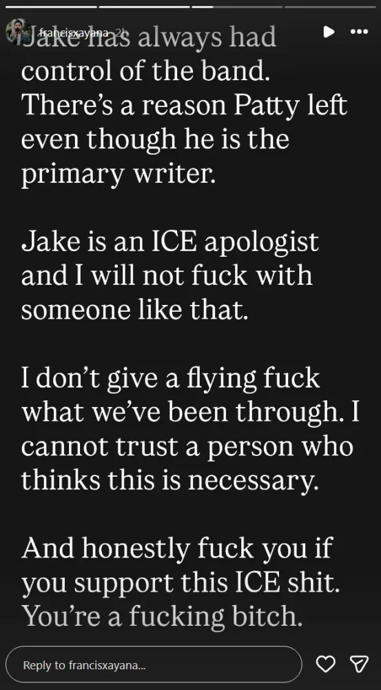 REFLECTIONS Loses Two Members Due To "ICE Apologist" Vocalist