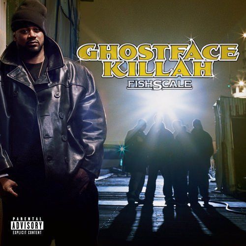 Image may contain Ghostface Killah Clothing Coat Jacket Advertisement Poster Adult Person Lighting and Urban