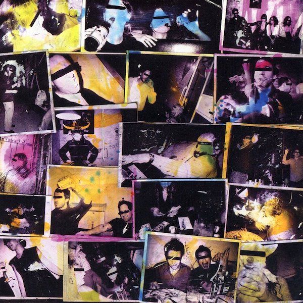 Image may contain Art Collage Adult Person Baby Wedding Accessories Glasses Face and Head