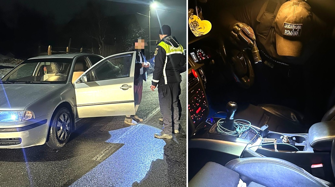 FOTO. Polițiștii au stat toată noaptea în zona discotecii din Cernișoara. „Pentru abaterile constatate au