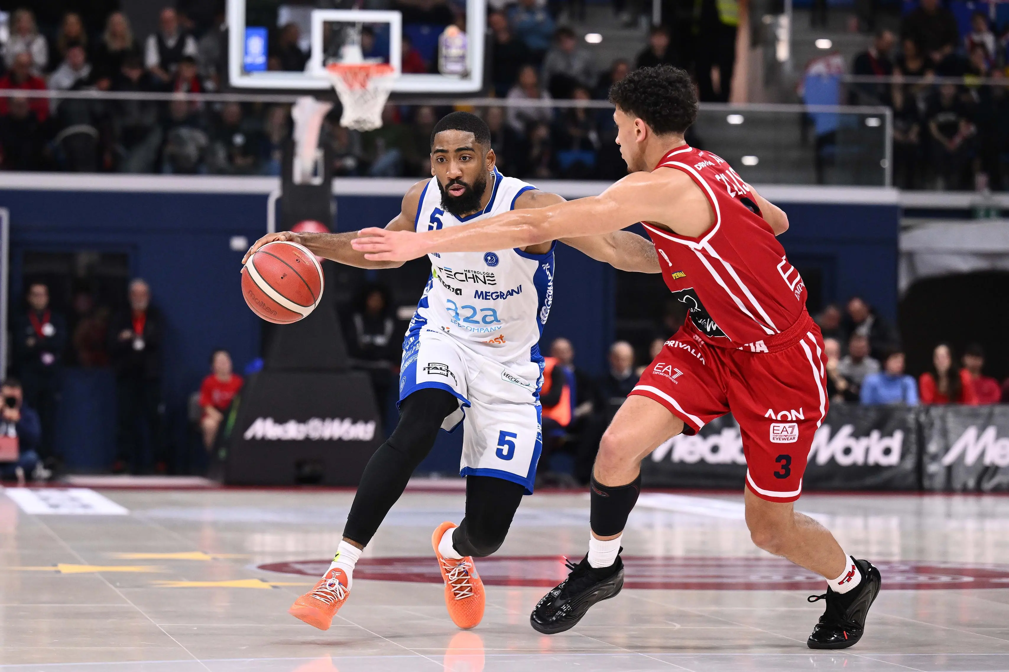 Basket, gli scatti di Olimpia Milano-Germani