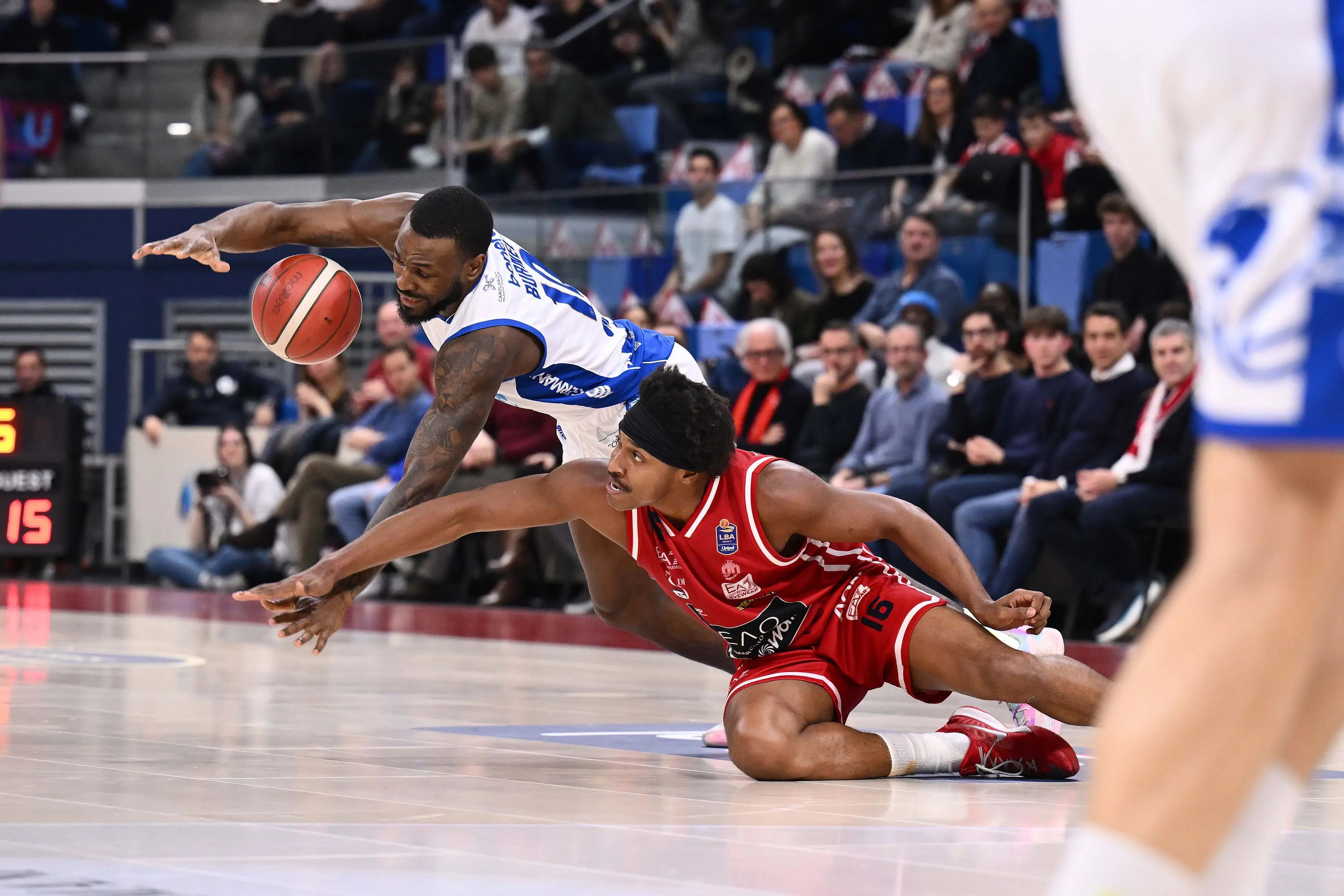 Basket, gli scatti di Olimpia Milano-Germani