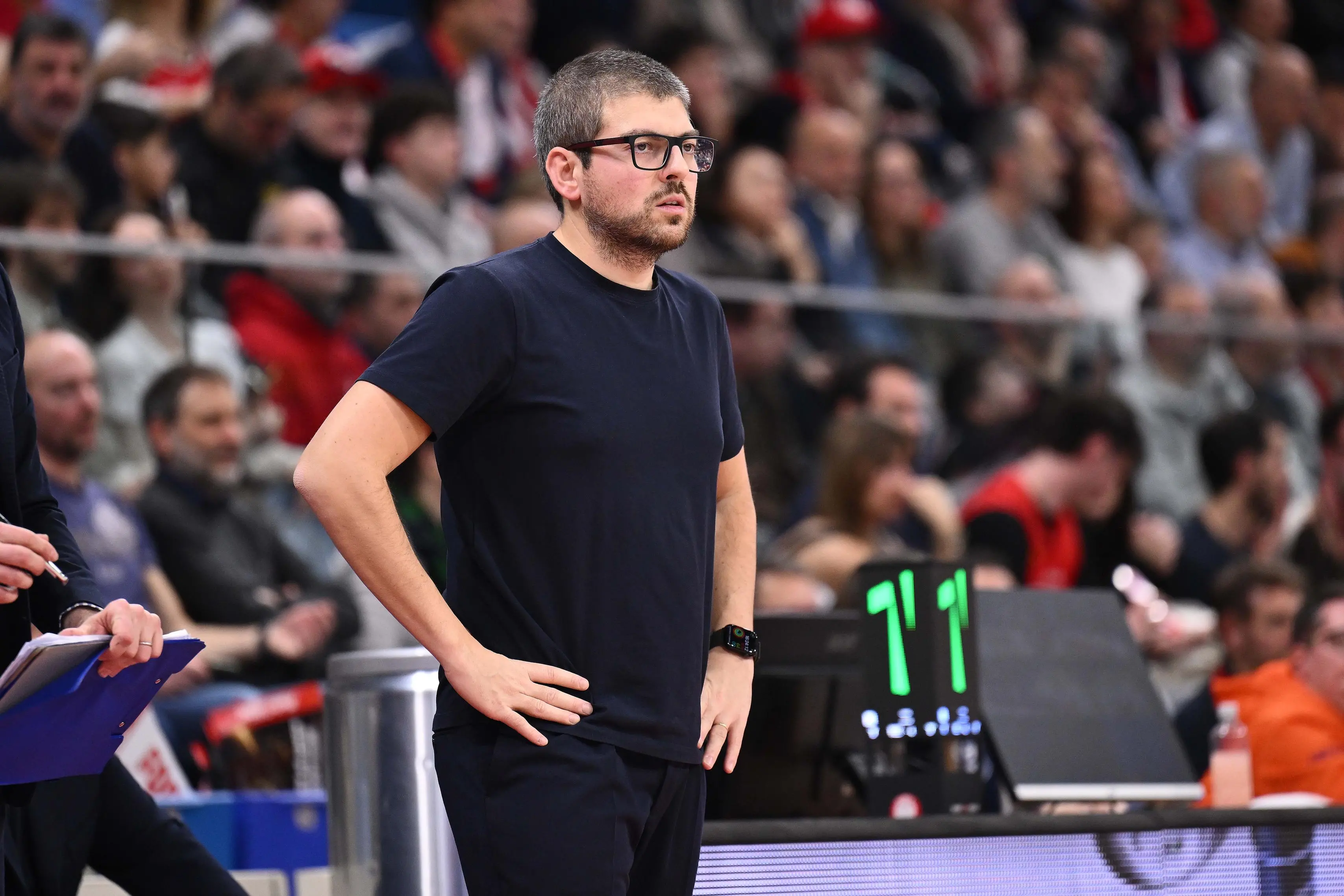 Basket, gli scatti di Olimpia Milano-Germani