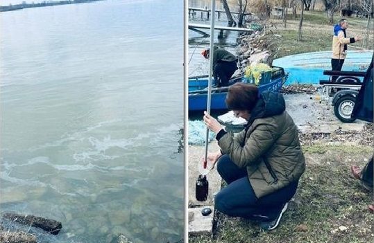 Poluare pe Dunăre, în dreptul localităţii Moldova Nouă din judeţul Caraş-Severin. Anunțul Administraţiei Bazinale de Apă Banat