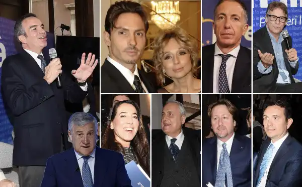 roberto occhiuto corrente sandokan antonio tajani pier silvio e marina berlusconi 2025occhiuto roscioli