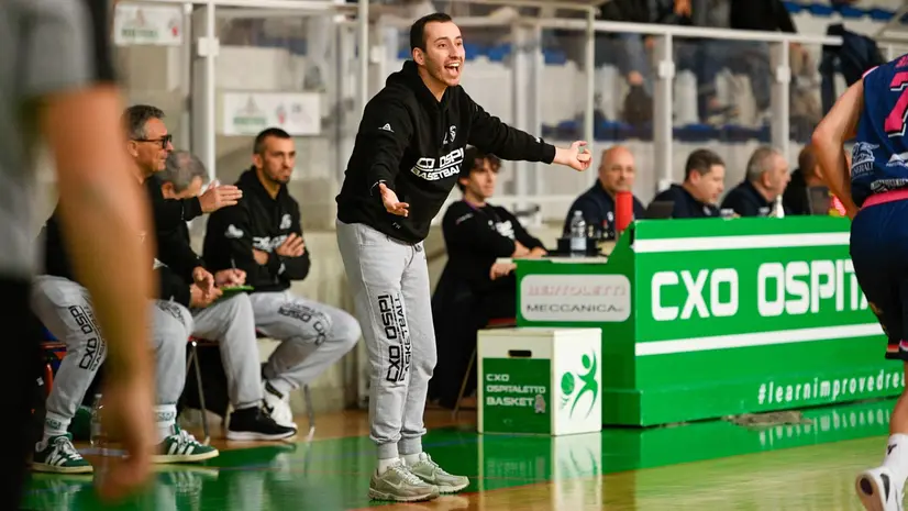 Rossi, coach di Ospitaletto - Foto Sebastiano Ronzani